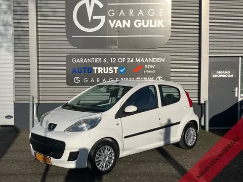 Peugeot 107 1.0 68PK XS 5 deuren Airco,Leder/Alcantara,ElektrischPakket,Toerenteller,Isofix,Aux,