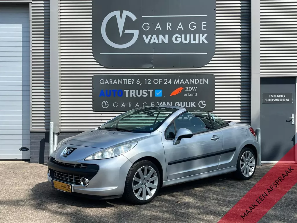 Peugeot 207 CC 1.6 120PK VTi Cabrio,Clima,Leder,Pdc,Lmv,Stuurb.,