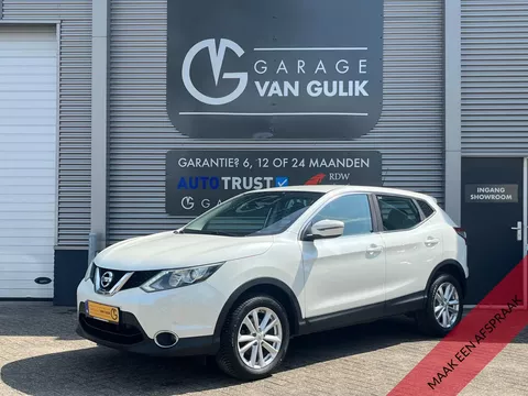 Nissan QASHQAI 1.2 116PK Clima,Cruise,Navi,Stoelverw.,PdcV+A,Camera,Usb/Aux,Lmv,Start/Stop,Isofix,