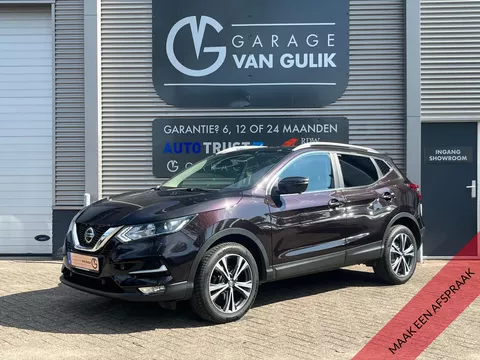 Nissan QASHQAI 1.2 116PK Clima,Cruise,Navi,Panodak,PdcV+A,Stoelverw.,360Camera,KeylessGo+Entry,