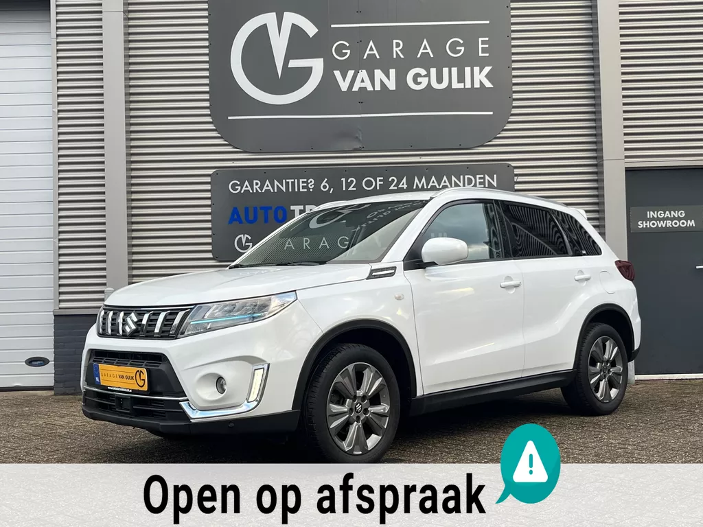 Suzuki Vitara 1.4 129PK Boosterjet Smart Hybrid AllGrip Navi,Clima,Cruise,Trekhaak,Stoelverw.,LaneAssist,Camera,Bluetooth,Usb,Pdc,