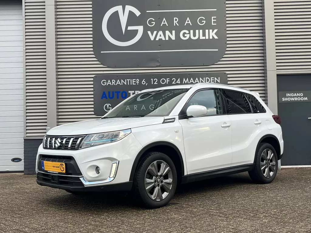 Suzuki Vitara 1.4 129PK Boosterjet Smart Hybrid AllGrip Navi,Clima,Cruise,Trekhaak,Stoelverw.,LaneAssist,Camera,Bluetooth,Usb,Pdc,