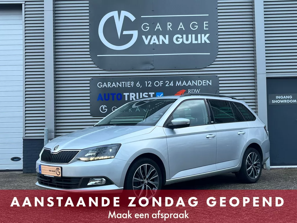 Skoda Fabia Combi 1.2 TSI 110PK Combi Clima,Cruise,Trekhaak,Stoelverw.,Aux/Usb,Pdc,Mistlampen,Lmv,Dakrail,Isofix,