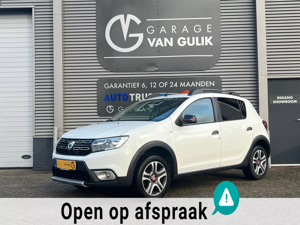 Dacia Sandero Stepway 1.0 TCe 90PK Clima,Cruise,Navi,Trekhaak,Camera,Stoelverw.,Pdc,Eco,Dakrail,GetintGlas,Bluetooth,