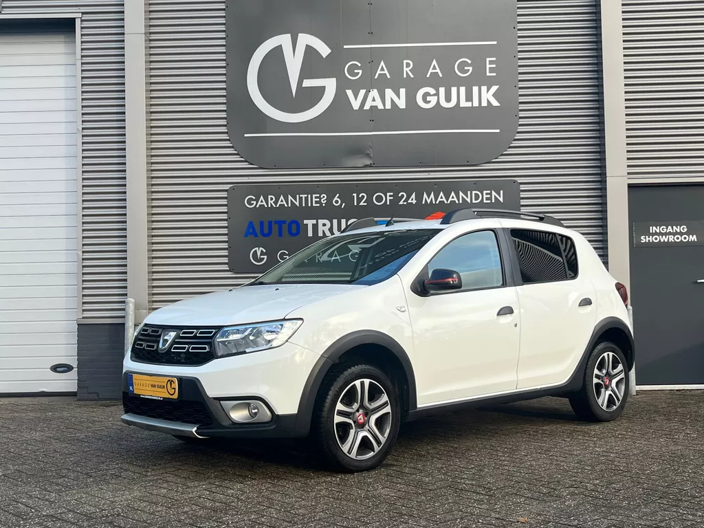 Dacia Sandero Stepway 1.0 TCe 90PK Clima,Cruise,Navi,Trekhaak,Camera,Stoelverw.,Pdc,Eco,Dakrail,GetintGlas,Bluetooth,