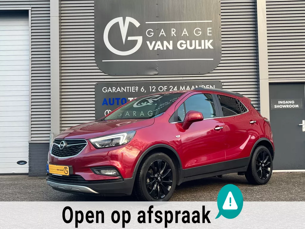 Opel Mokka X 1.4 140PK Turbo Clima,Cruise,Navi,Stoel/StuurVerwarming,AppleCarPlay,Camera,PdcV+A,KeylessEntry+Go,GetintGlas,Leder