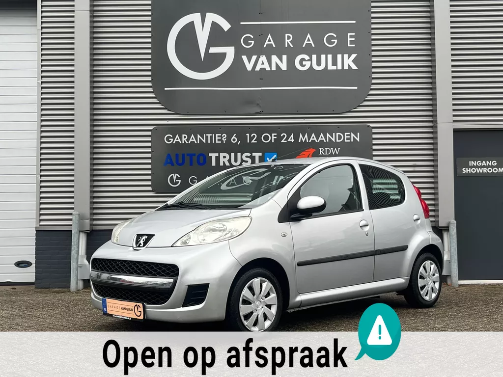 Peugeot 107 1.0-12V 68PK Sublime 5deuren Airco,Stuurb.,Isofix,Radio/CdSpeler,Aux,ElektrischPakket,Facelift,