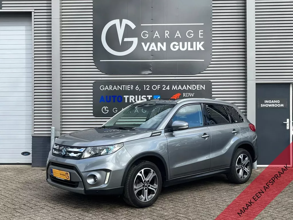 Suzuki Vitara 1.6 120PK Clima,Cruise,Panodak,Navi,Leder/Alcantara,Stoelverw,PdcV+A,KeylessGo+Entry,Camera,Bluetooth,Isofix,Lmv,Usb