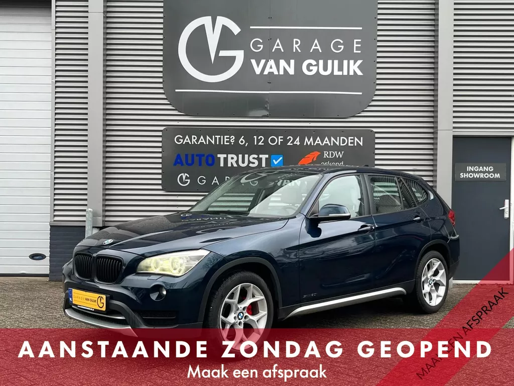 BMW X1 SDrive20i 184PK Upgrade Edition Clima,Cruise,Navi,Trekhaak,Stoelverw.,Aux/Usb,Pdc,Bleutooth,Xenon,Leder,Isofix,Start/Stop,