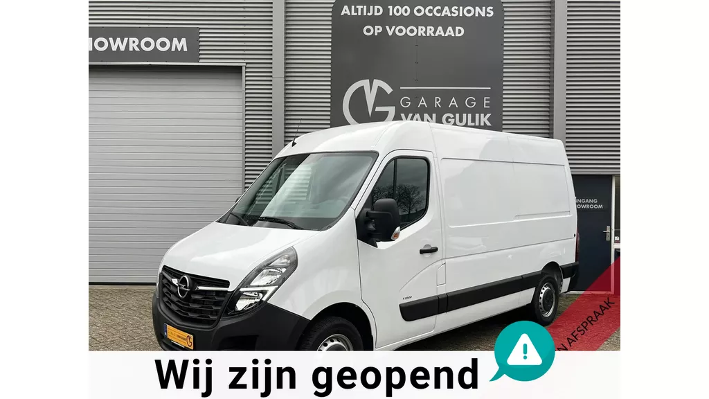 Opel Movano L2H2 2.3 cdti 136PK F3300 Airco,Navi,Bluetooth,Usb/Aux,PdcV+A,Camera,3zits,Armsteun,