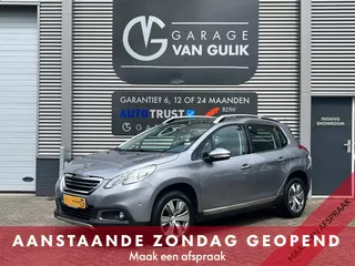 Peugeot 2008 1.2 PureTech 131PK Allure Navi,Clima,Cruise,Trekhaak,Panodak,Stoelverw,PdcV+A,Leder/Stof,Isofix,Usb,Bluetooth,