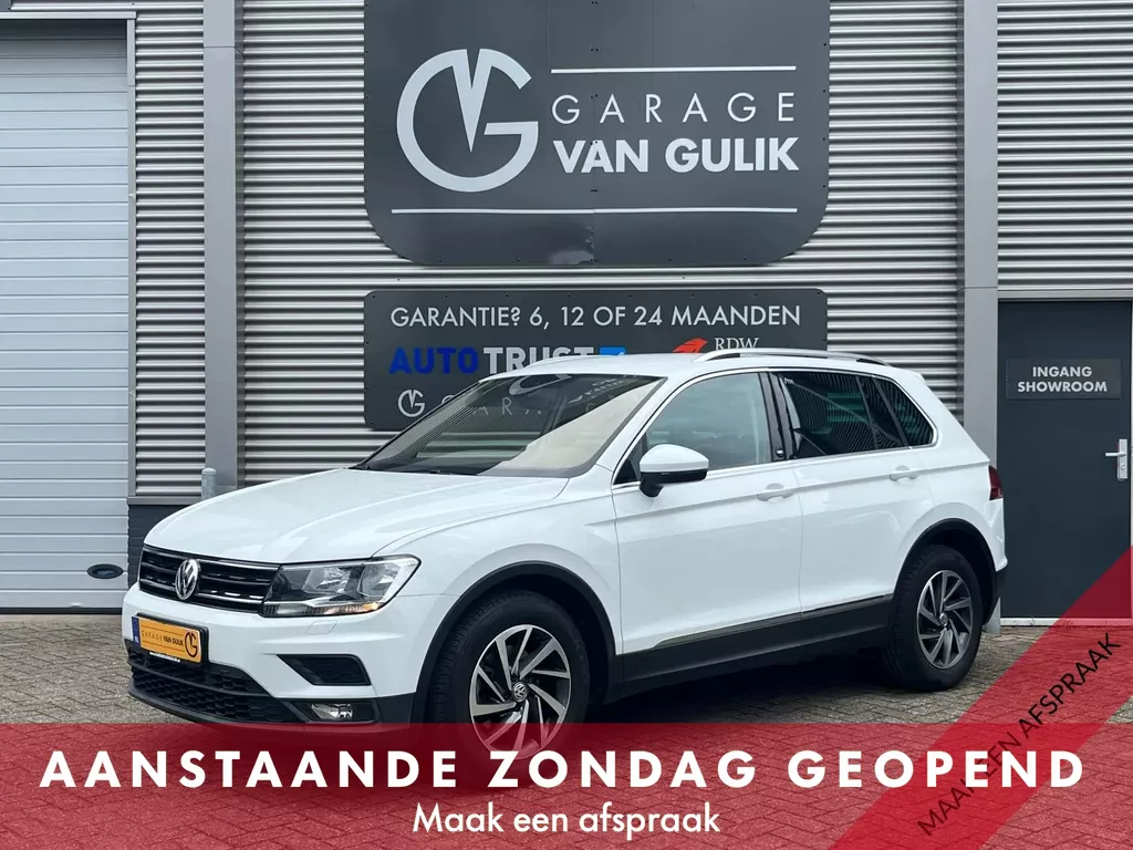 Volkswagen Tiguan 1.4 TSI ACT 150PK Navi,Clima,Cruise,Stoelverw.,AfneembareTrekhaak,AppleCarPlay,PdcV+A,GetintGlas,Isofix,Lmv