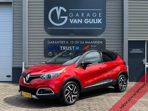 Renault Captur 1.2 TCe 120PK Xmod Automaat Clima,Cruise,Navi,Camera,Trekhaak,Stoelverw.,Leder/Stof,KeylessGo+Entry,Pdc,GetintGlas