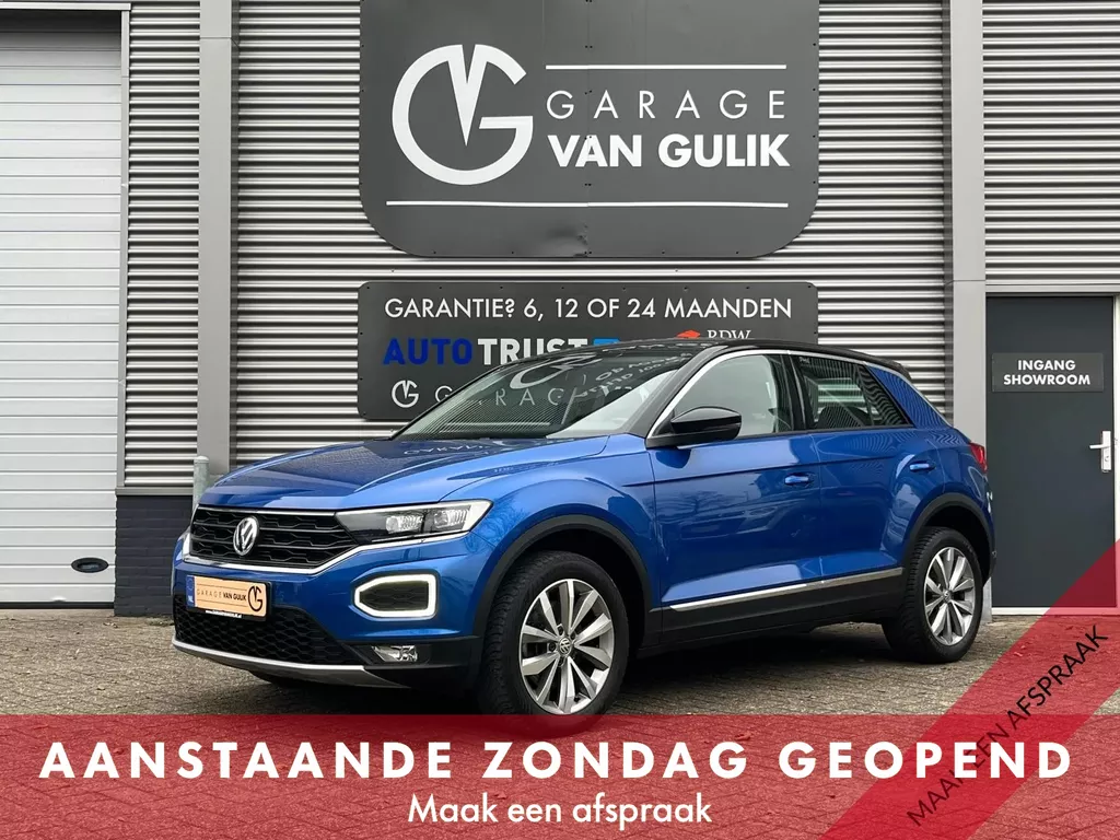 Volkswagen T-Roc 1.0 TSI 116PK Clima,AdaptiveCruise,Navi,PdcV+A,Stoelverw.,Bluetooth,Isofix,Usb,Start/Stop,Led,TwoTone,