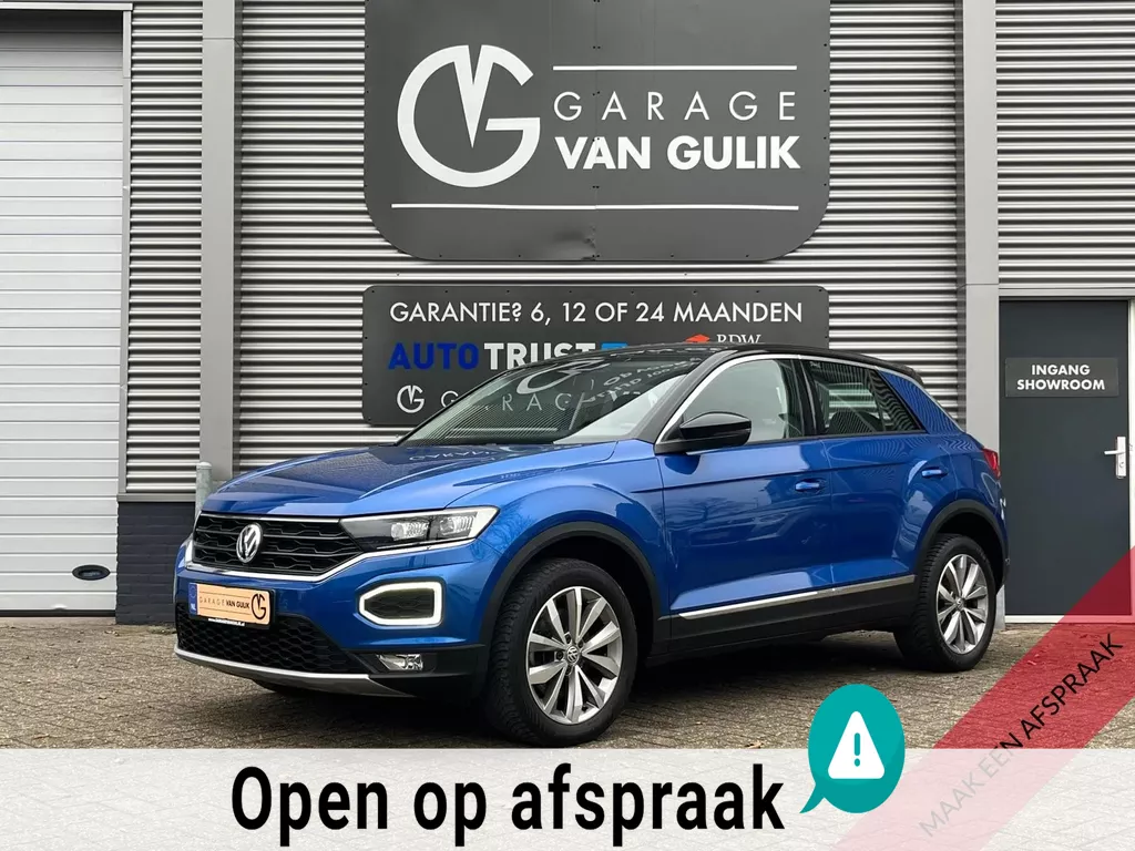 Volkswagen T-Roc 1.0 TSI 116PK Clima,AdaptiveCruise,Navi,PdcV+A,Stoelverw.,Bluetooth,Isofix,Usb,Start/Stop,Led,TwoTone,