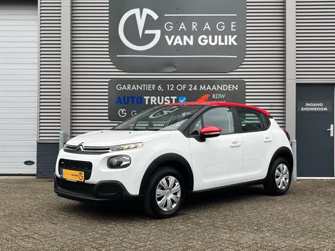 Citroen C3 1.2 82PK Airco,Cruise,Camera,Aux/Usb,Isofix,Bluetooth,Stuurb.,TwoTone,