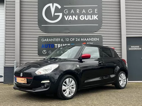 Suzuki Swift 1.0 111PK Airco,Navi,Isofix,Camera,Stoelverwarming,Lmv,LED,Spoiler,USB,AUX,Bluetooth,ElektrischeRamen,Stuurbediening
