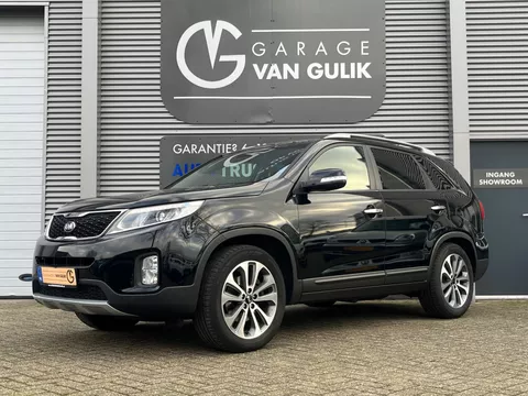 Kia Sorento 2.4 192PK GDI,Automaat,Clima,Cruise,Navi,Stoelverw,Isofix,Stuurbed,Bluetooth,Trekhaak,ParkeersensorAchter,Dakrail