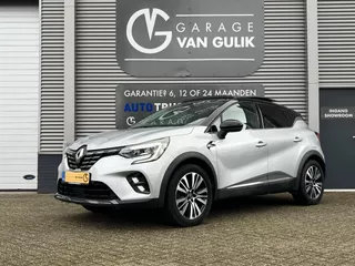 Renault Captur 1.6 143PK Hybrid Initiale Clima,Cruise,Panodak,Trekhaak,KeylessEntry+Go,Navi,Leder,PdcV+A,Camera,Bluetooth,Stoelver