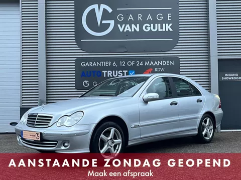 Mercedes-Benz C-klasse 180 Kompressor 143PK AUTOMAAT Classic Clima,Cruise,Trekhaak,Pdc,CarPlay,Alarm,Lmv,NAP,NetjesOnderhouden,