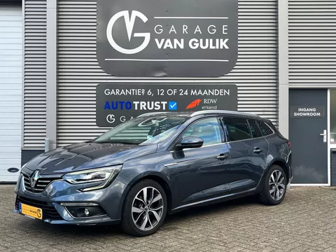 Renault M&eacute;gane Estate 1.2 TCe Bose 131PK AUTOMAAT Clima,Cruise,Navi,PdcV+A,Led,Leder/Stof,Bluetooth,Isofix,Usb,KeylessGo+Entry,