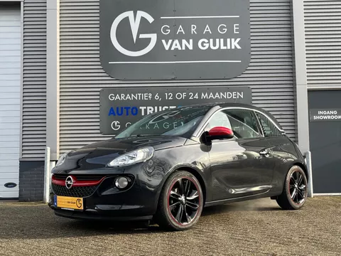 Opel ADAM 1.4 87PK Airco,Cruise,Isofix,Stoel+StuurVerw,StuurBed,ElektrRamen,ParkeerSensorerAchter,Bluetooth,USB,Led,HalfLeder,Lmv