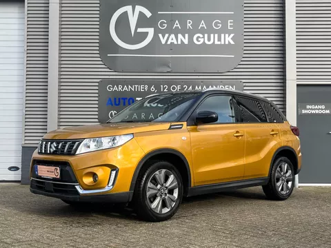 Suzuki Vitara 1.0 111PK TwoTone,Navi,Clima,Cruise,Isofix,Stoelverw,ElektrRamenV+A,Stuurbed,LED,Bluetooth,Dakrail,Camera,Lmv,