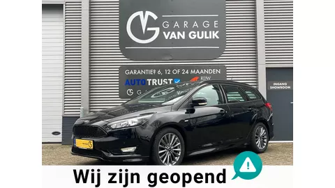 Ford Focus Wagon 1.5 150PK ST-Line Navi,Clima,Cruise,Isofix,Parkeerhulp,Carplay,Bluetooth,Stoelverw,Usb,Stuurbed,KeylessGo,Dakrail