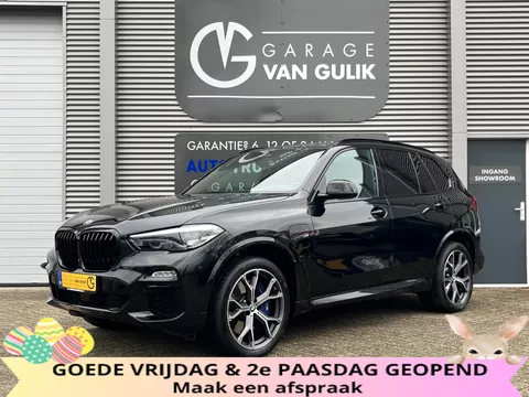 BMW X5 XDrive45e High Executive M-Sport SkyloungePano,Leder,Navi,Clima,AdaptiveCruise,Trekhaak,PdcV+A,Camera,HUD,LaneAssist,Stoelv