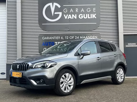 Suzuki S-Cross 1.4 140PK Boosterjet Navi,Clima,Cruise,Trekhaak,Isofix,KeylessEntry+Start,Stoelverw,Stuurbed,Dakrail,Lmv,Camera