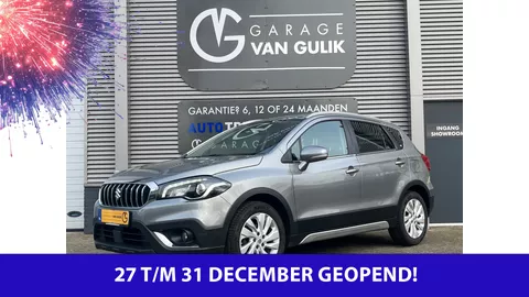 Suzuki S-Cross 1.4 140PK Boosterjet Navi,Clima,Cruise,Trekhaak,Isofix,KeylessEntry+Start,Stoelverw,Stuurbed,Dakrail,Lmv,Camera