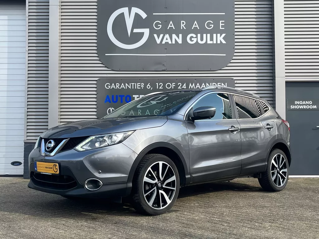Nissan Qashqai 1.2 116PK Clima,Cruise,Navi,Bluetooth,Isofix,360Camera,KeylessEntry+Start,LaneAssist,ParkeersensorV+A,Stoelverw,Lmv