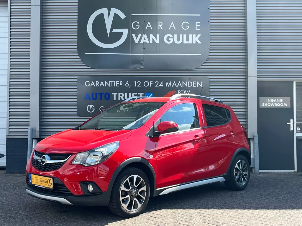 Opel KARL 1.0 73PK Rocks Online Edition Airco,Cruise,Navigatie,Pdc,Bluetooth,Isofix,AppleCarPlay,GetintGlas,Dakrail,Start/Stop,Usb