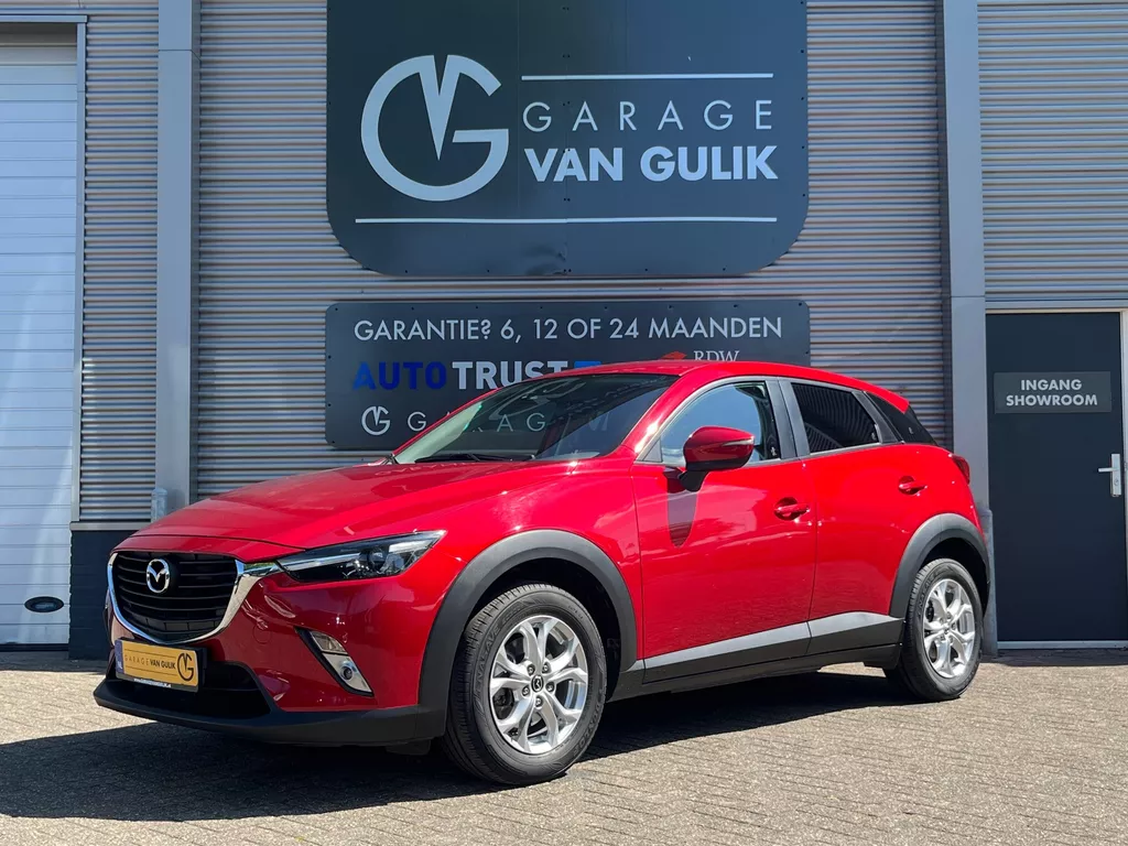 Mazda CX-3 2.0 SkyActiv 120PK Navi,Clima,Cruise,Stoelverw,Isofix,Bluetooth,Pdc,KeylessGo,Lmv,Stuurbed,ElektrRamenV+A