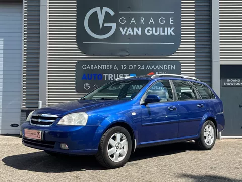 Chevrolet Nubira Station Wagon 1.6-16V Style 109PK Airco,Trekhaak,ElektrRamenV+A,Schuif/KantelDak,Lmv,Dakrail,Leder,ElektrSpiegels