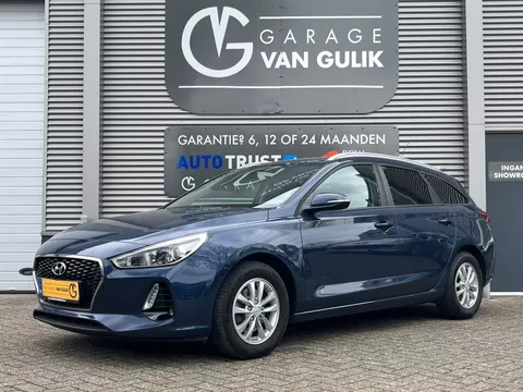 Hyundai I30 Wagon 1.0 120PK T-GDI i-Drive Airco,Cruise,Isofix,Pdc,Armsteun,GetintGlas,Dakrail,Lmv,Led,Bluetooth,