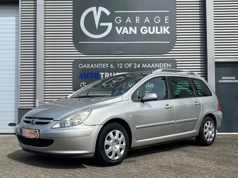 Peugeot 307 SW 1.6 16V Premium 109PK Clima,Cruise,Trekhaak,Panodak,Isofix,Dakrail,ElektrRamenV+A,Stuurbediening,Boordcomputer