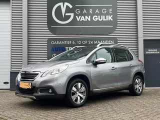 Peugeot 2008 1.2 PureTech 131PK Allure Navi,Clima,Cruise,Trekhaak,Panodak,Stoelverw,PdcV+A,Leder/Stof,Isofix,Usb,Bluetooth,