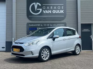 Ford B-Max 1.0 EcoBoost Titanium 101PK Trekhaak,Clima,Cruise,Bluetooth,Isofix,Pdc,Usb,Lmv,ElektrRamen+Spiegels,KeylessEntry+Start