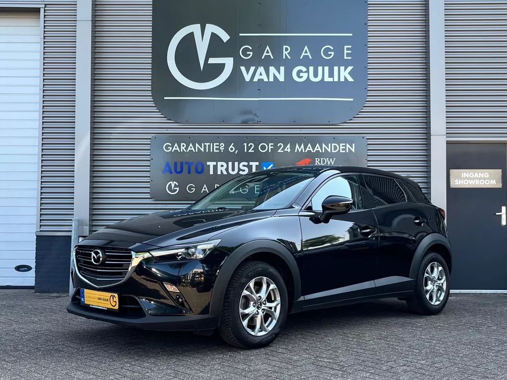 Mazda CX-3 2.0 SkyActiv-G 121PK Clima,Cruise,Carplay,Isofix,Pdc,ElektrRamen+Spiegels,Lmv,Usb,KeylessEntry+Start,Bluetooth