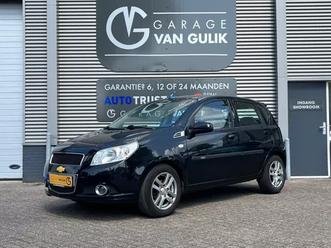 Chevrolet Aveo 1.2 16V LS 84PK Airco,Lmv,Usb,Aux,Isofix,ElektrRamen,ElektrSpiegels,Radio/Cd-Speler,Stuurbekrachtiging