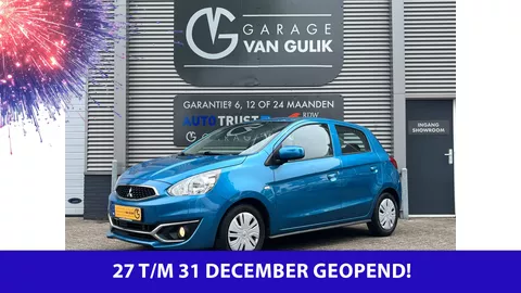 Mitsubishi Space Star 1.0 71PK Airco,ElektrRamen,ElektrSpiegels,Isofix,Radio/Cd-Speler,Usb,Mistlampen