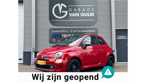Fiat 500 C 1.2 Cabriolet,Airco,Cruise,Lmv,ElektrRamen,Stuurbed,Usb,CitySteering,Bluetooth,Parkeersensoren,ElektrDak,Aux
