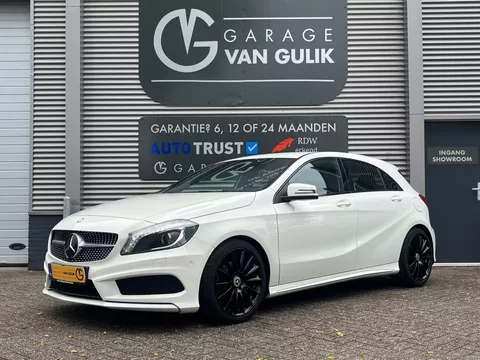 Mercedes-Benz A-klasse 180 122PK AMG Navi,Clima,Cruise,Carplay,Isofix,Lmv,Bluetooth,Led,Pdc,ElektrRamen+Spiegels,Alcantara