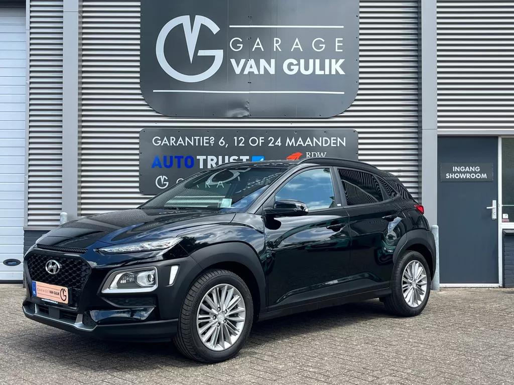 Hyundai Kona 1.0 T-GDI 120PK Navi,Clima,Cruise,Isofix,Hud,Camera,Lmv,Bluetooth,Lane+FrontAssist,KeylessEntry+Start,Stoel+StuurVerw