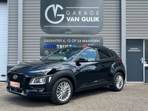 Hyundai Kona 1.0 T-GDI 120PK Navi,Clima,Cruise,Isofix,Hud,Camera,Lmv,Bluetooth,Lane+FrontAssist,KeylessEntry+Start,Stoel+StuurVerw