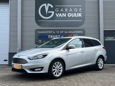 Ford Focus Wagon 1.0 Titanium 125PK Navi,Clima,Cruise,Isofix,Carplay,Stoel+StuurVerwarming,Parkeerhulp,Lmv,KeylessEntry+Start