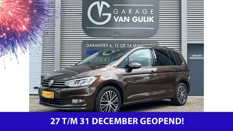 Volkswagen Touran 1.4 TSI 150PK 7Persoons,Automaat,Trekhaak,Navi,Clima,AdaptiveCruise,Carplay,Pdc,ElektrRamenV+A,Isofix,Lmv,Usb