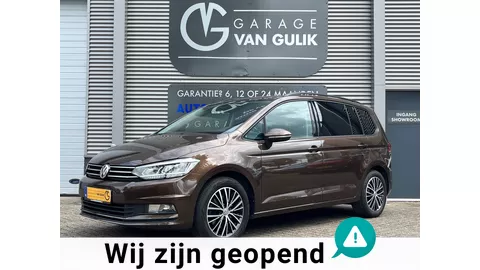 Volkswagen Touran 1.4 TSI 150PK 7Persoons,Automaat,Trekhaak,Navi,Clima,AdaptiveCruise,Carplay,Pdc,ElektrRamenV+A,Isofix,Lmv,Usb