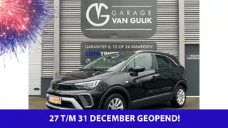 Opel Crossland 1.2 Turbo 131PK Automaat Clima,Cruise,Navi,CarPlay,Stoel&amp;Stuurverw,Camera,KeylessGo,PdcV+A,Usb,Bluetooth,Isofix,